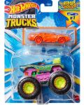 Бъги Hot Wheels Monster Trucks - Radger dodger, с количка - 1t